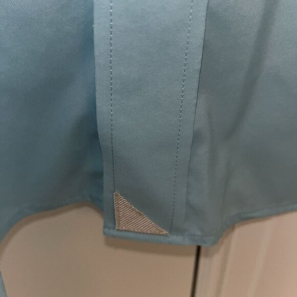 UNTUCKit SS Coral Blue Nylon & Elastane Reg Fit Travel Quick Dry Shirt XL Ricci - Picture 2 of 8